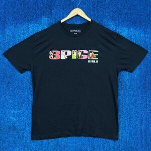 Spice Girls One Hour of Girl Power Cover Pop Group Tee XL